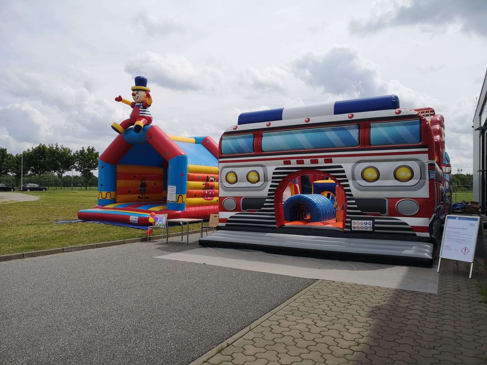 Hüpfburg Mitarbeiterfest